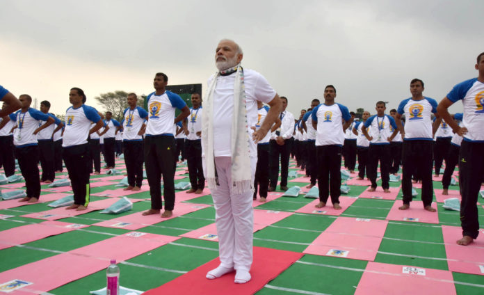 Modi - International Yoga Day