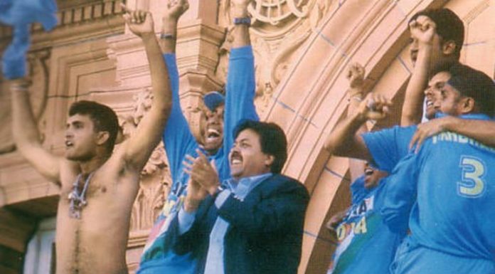 Sourav Ganguly - Lord's Natwest Trophy Final Win
