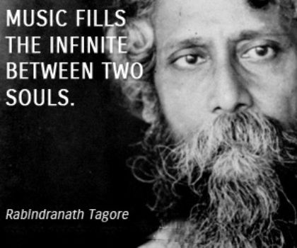 Tagore - Music fills the infinite
