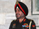 The Director General Military Operations (DGMO) Lt. Gen. Ranbir Singh briefing the media