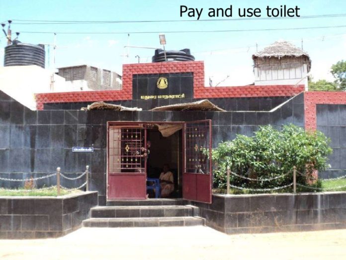 Pay and Use Toilet in India