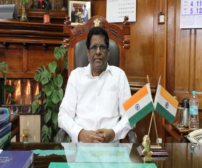 Governor V Shanmuganathan