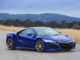 New Acura NSX in Nouvelle Blue