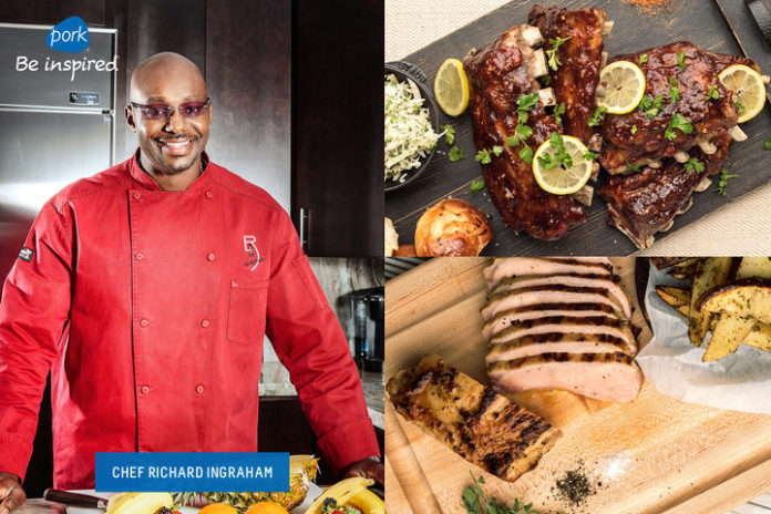 The National Pork Board (NPB) has teamed up with celebrity chef Richard Ingraham