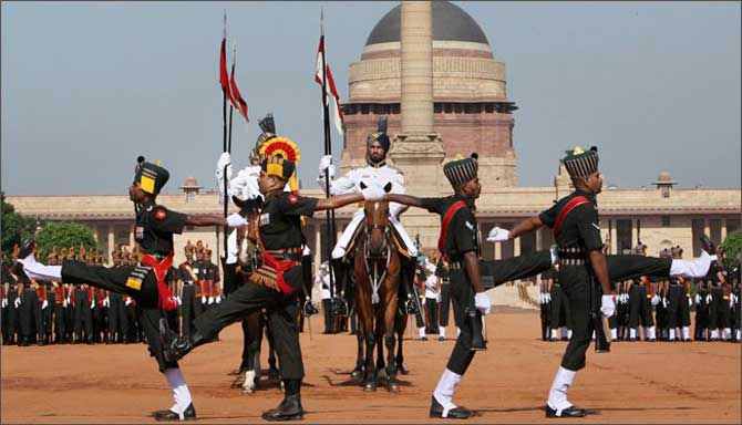 Change of Guard - Rashtrapati Bhavan India