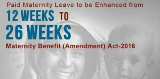 maternity benefits amendment bill 2016