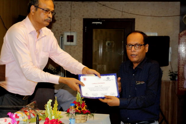 Digital Journalism Award to Suman Munshi- Press Club Kolkata