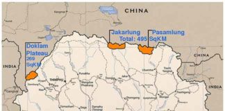 Chinese steps in to Bhutan - Doklam Region
