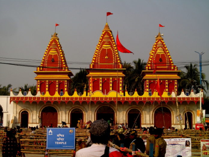 Kapil Muni temple - Gangasagar Mela