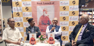 Subject:Launch of Dilip Datta's book on Swami Vivekananda at Starmark on Sept 25.