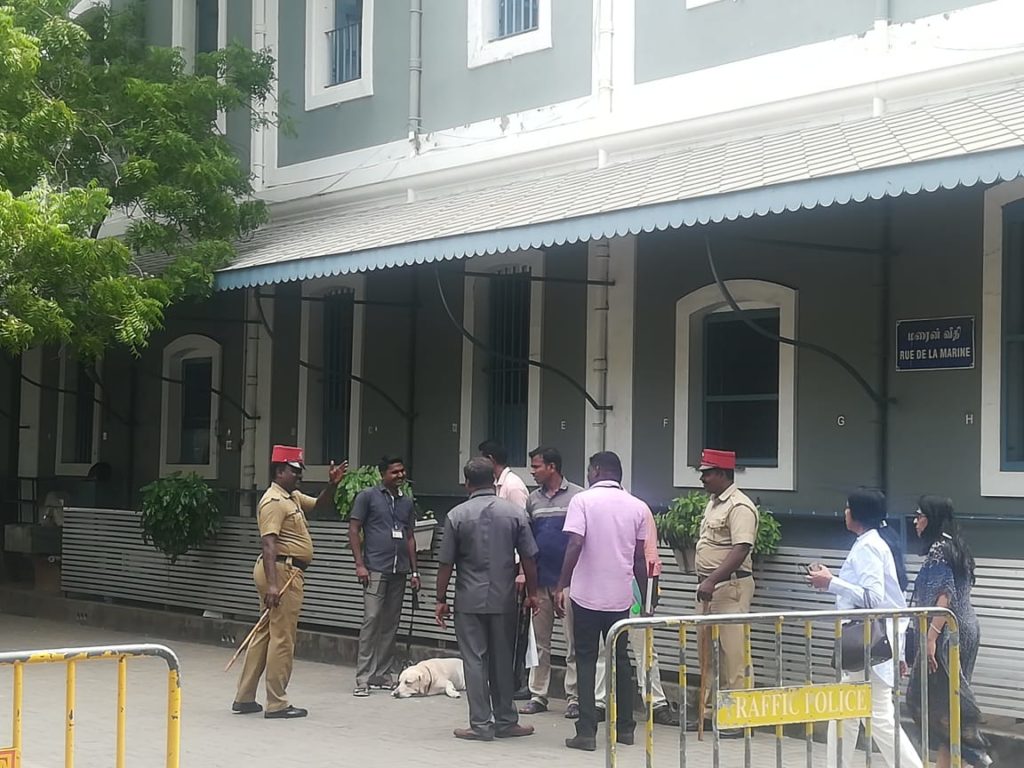 Aurovindo Ashram at Pondicherry