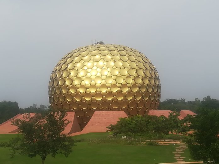 Matri Mandir Auroville at Pondicherry