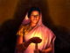 Lady with the Lamp by Raja Ravi Varma