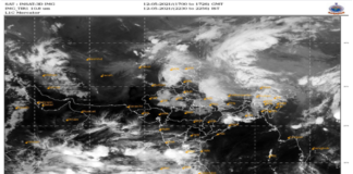 Satelite Image of India 12 May 2021