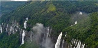 Noakalikai Falls By Wikipedia