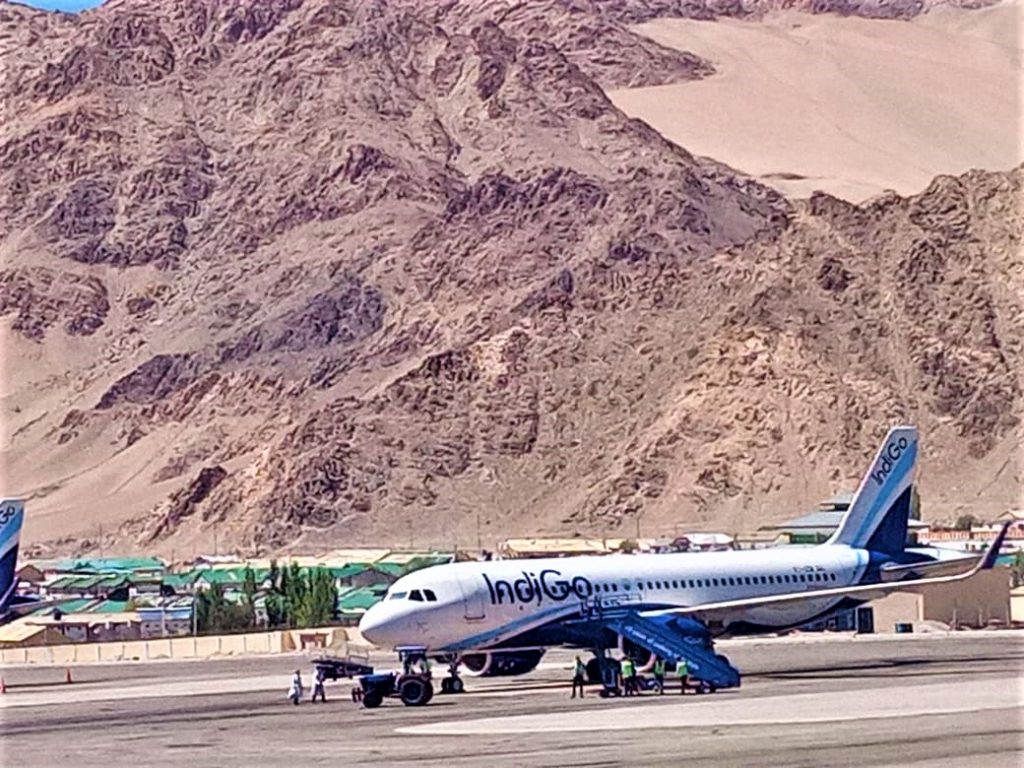 Leh Airport by Rumi Das