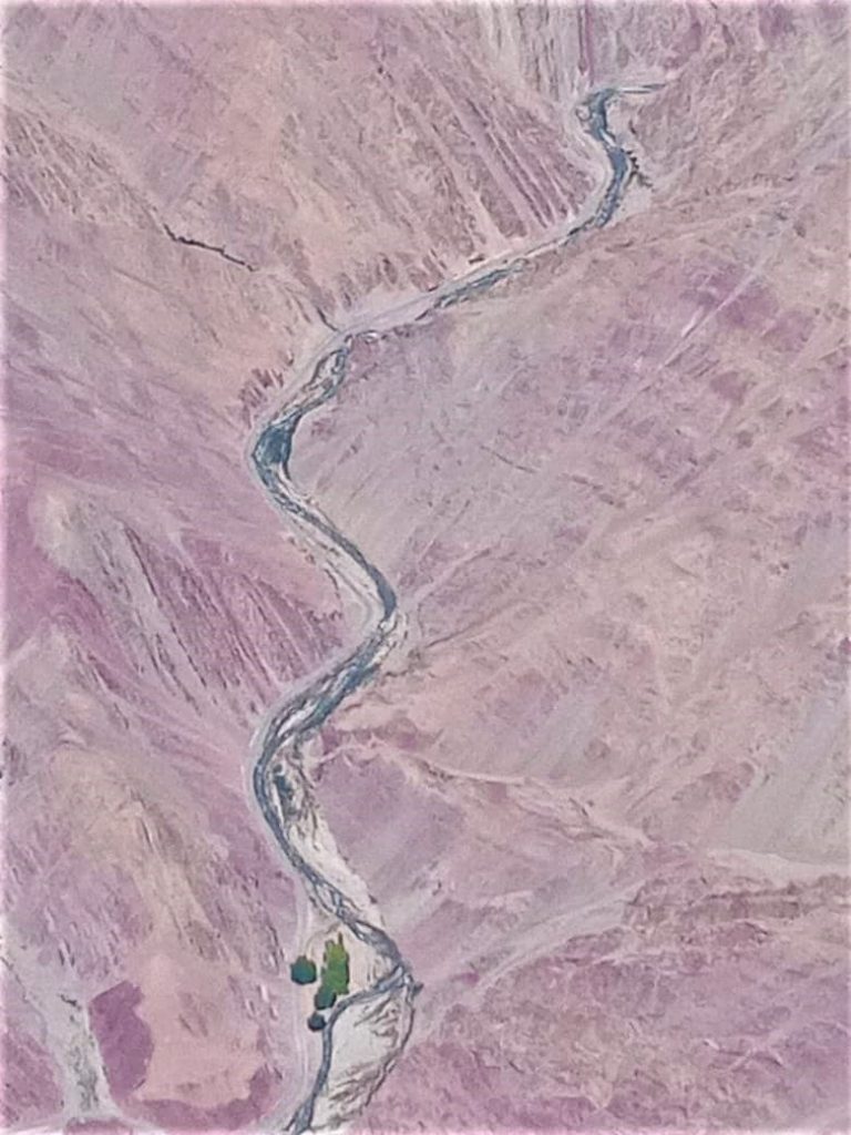 River Vally in Ladakh By Rumi Das