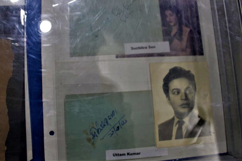 Suchitra Sen & Uttam Kumar Autograph