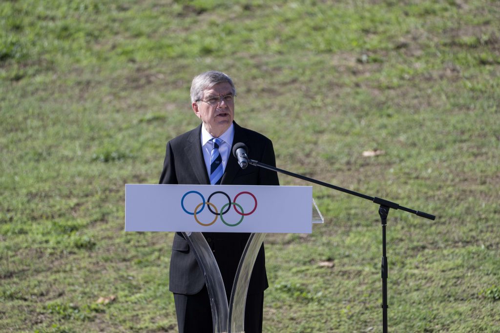 Olympic flame for Beijing 2022 lit in Ancient Olympia in Greece