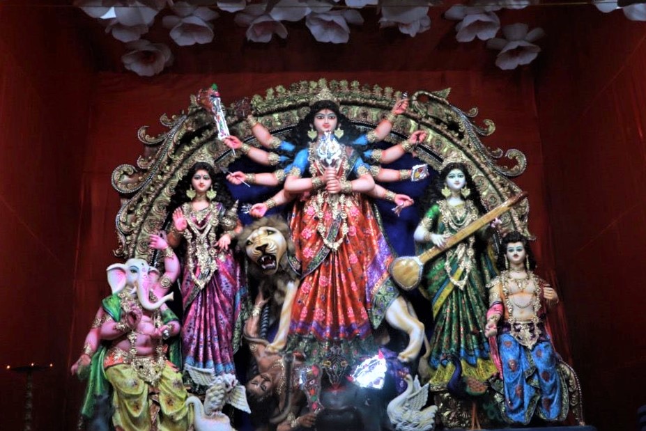 Mohammad Ali Park Durga Puja 2021 - Devi Durga