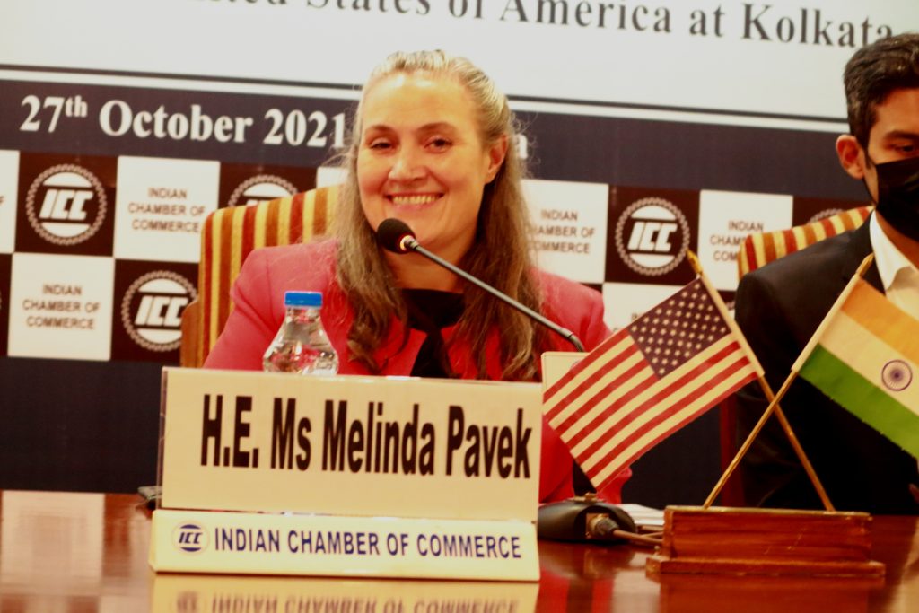 Ms Melinda Pavek, Consul General of The USA at ICC Kolkata Photo By Sutithi Munshi