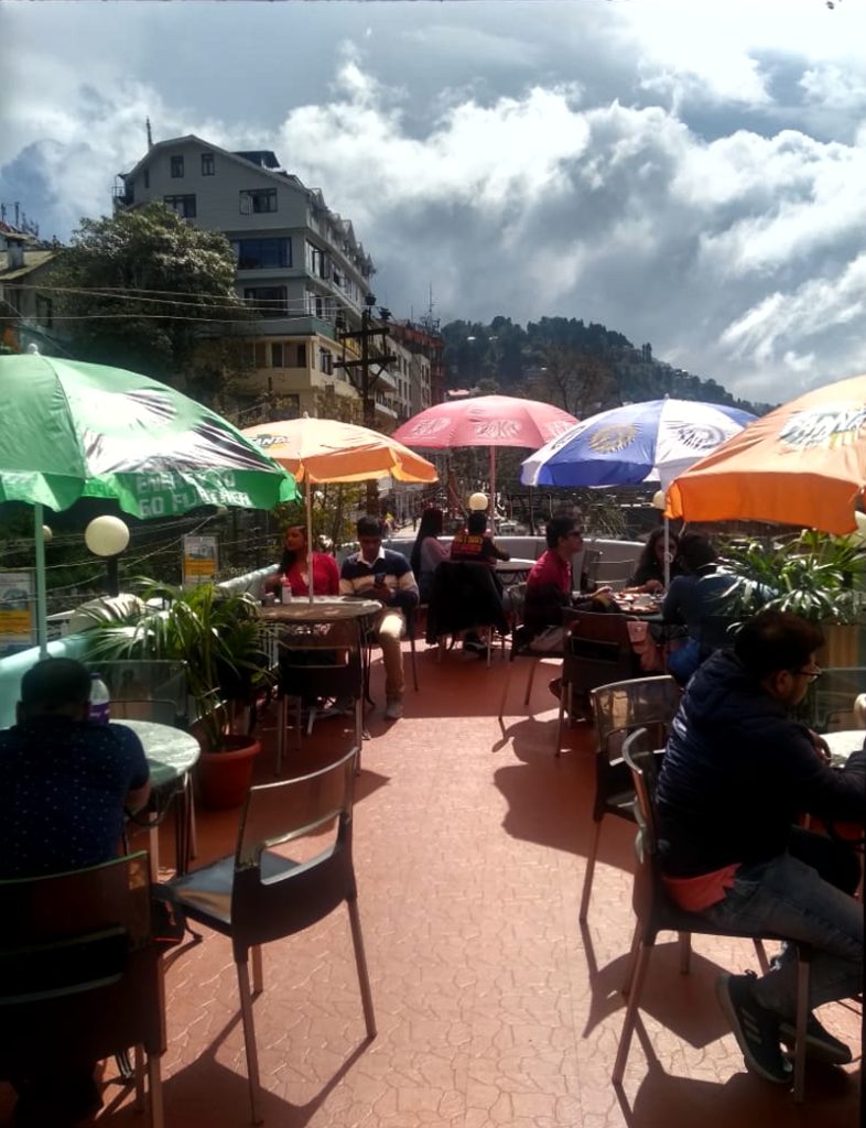 Nostalgic Roof Top Keventer's at Darjeeling
