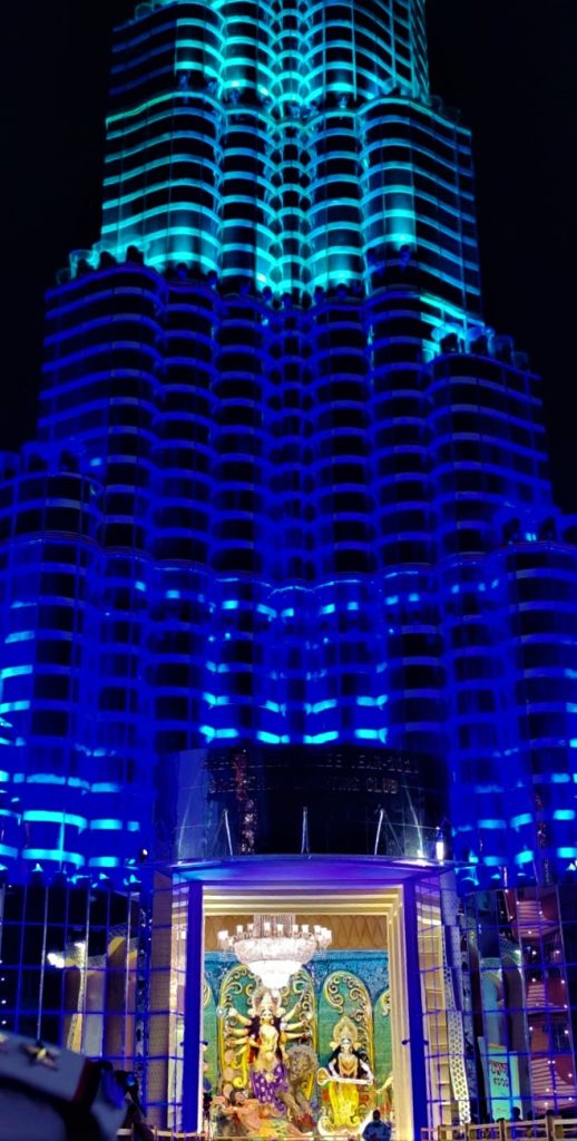 Sree Bhumi Durga Puja 2021 - Burz Khalifa