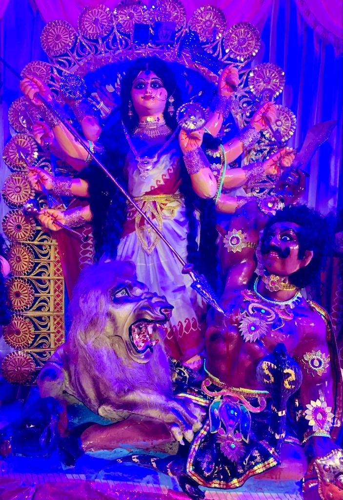 দুয়ারে সাংবাদিক - প্রবাসে দূর্গা - বেঙ্গালুরুতে জমজমাট পাল বাড়ির দুর্গাপুজো 