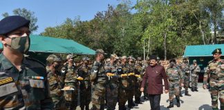 RRM SHRI AJAY BHATT VISITS NAGALAND TO REVIEW THE SECURITY SITUATION
