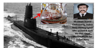 Destruction of PNS Ghazi - Glory for Indian Navy