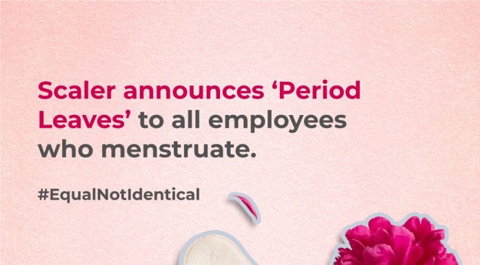Scaler announces 12 days of Period Leave for all employees who menstruate