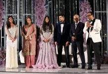 From Right to Left - Nawab Shaji Ul Mulk, Khalid Ahmed, Bilal Khalid Ahmed (Groom), Princess Sania Mulk (Bride), Ghazala Ahmed, Presenter Shadaab (2)