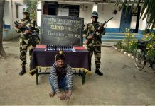INDO-BANGLADESH BORDER - BSF Captured Indian Smuggler